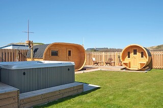 Sauna & Jacuzzi hos Klitmøller Spa