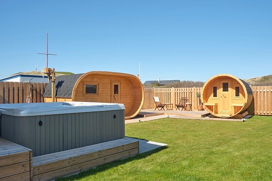 Sauna & Jacuzzi hos Klitmøller Spa