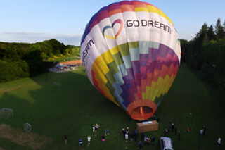 FLYV I LUFTBALLON - 3 PERSONER