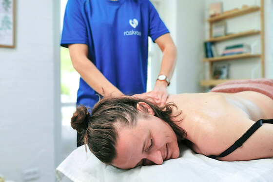 HJEMMEMASSAGE MED RASKRASK - VÆRDI 398