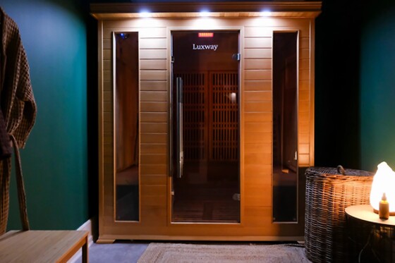 Infrarød sauna eller salt terapi hos House of Salt